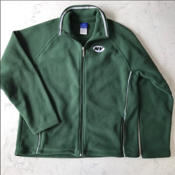 Reebok Women's Jets Football Fleece Jacket - Picture 1 of 8